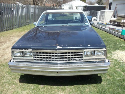 1984 chevrolet el camino base standard cab pickup 2-door 5.7l