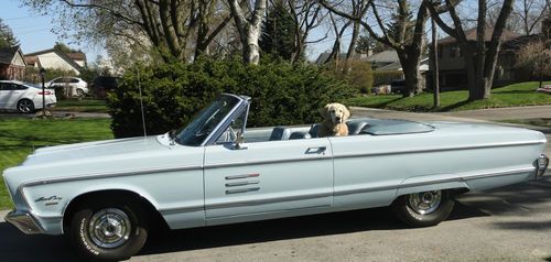 1966 plymouth  sport fury convertible, 383 v-8 great condition, low mileage