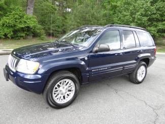Jeep : 2004 grand cherokee limited v8 4x4 57k orig miles 1-va owner clean carfax