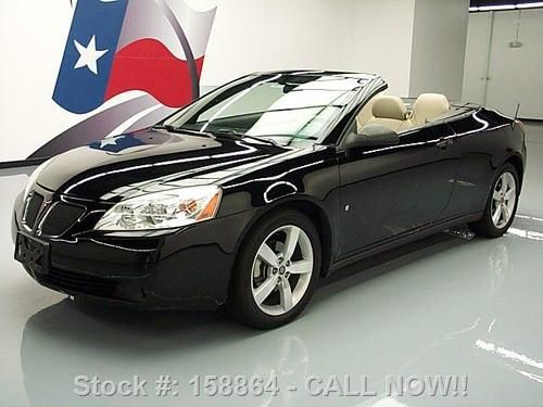 2007 pontiac g6 gt hard top 3.9l v6 htd leather  44k mi texas direct auto