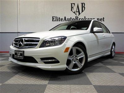 2011 c300 4matic 10k mi-navigation-sport pkg-sat radio-i pod-bluetooth