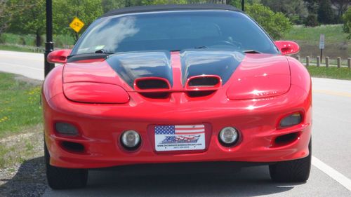 1999 pontiac trans am convertible automatic ls1 low miles-mint condition z06 rim