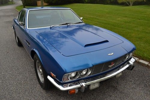 1972 aston martin dbs v-8 original left hand drive car automatic