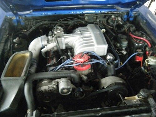 1988 ford mustang gt hatchback 2-door 5.0l bored .030" over with edelbrock heads