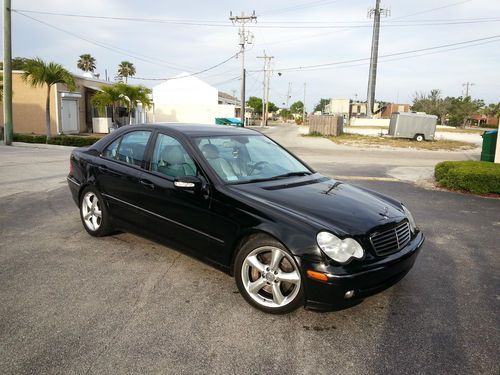 2004 mercedes-benz c230 sport kompressor sunroof 92k miles