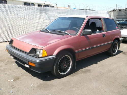 1984 honda civic, no reserve