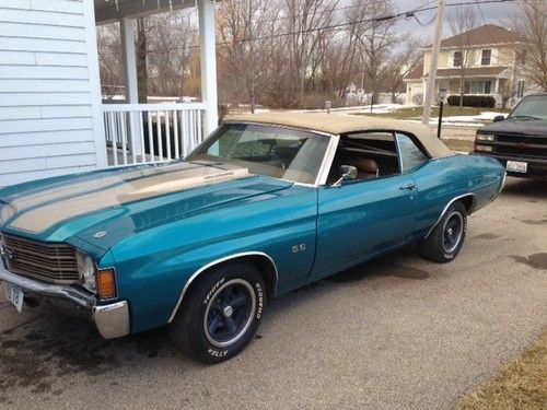 1972 chevelle convertible