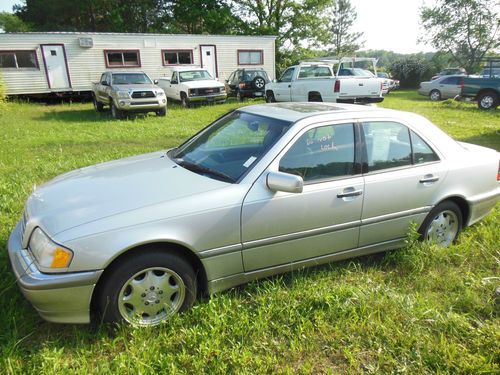 2000 mercedes-benz c230 kompressor sedan 4-door 2.3l no reserve