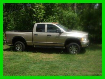 2003 ram 2500 turbo 5.9l i6 24v 4wd heated leather cd