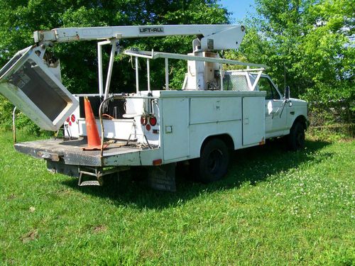 1995 f350 bucket truck repo