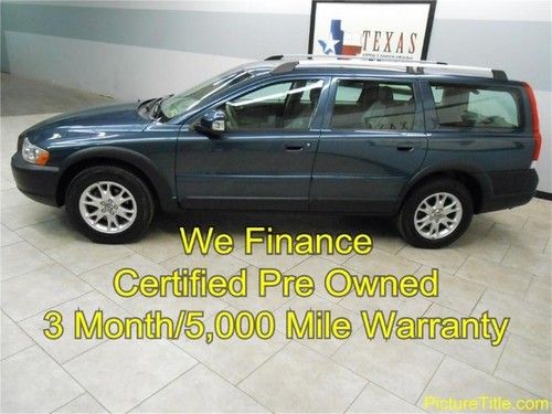 07 xc70 cross country turbo awd 4wd wagon leather sunroof heated seats