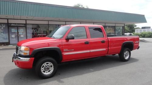 Crew cab gmc sierra 2500 hd 4x4  6.6l v8 fi duramax turbo diesel low reserve