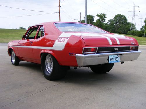 1972 CHEVROLET NOVA 2 DR SPORT COUPE PRO STREET SS YENKO MINI TUBBED MUST SEE!!!, US $19,500.00, image 9