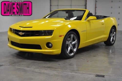 2013 new rally yellow convertible dual mode performance exhaust manual leather!!