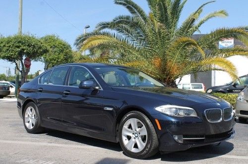 2011 bmw 528i prem &amp; conv pkg! comfort access! 1 owner! fl