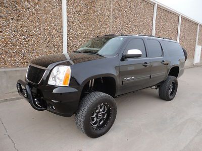 2011 gmc yukon 2500 yukon xl 4x4 slt-lifted-navigation-moon-dvd-low miles