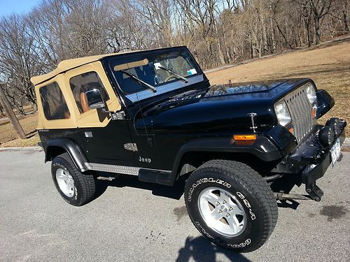 1995 jeep wrangler yj  se sport utility 2-door 4.0l