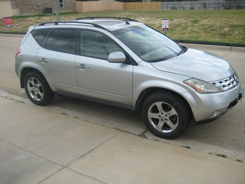 2003 nissan murano sl sport utility 4-door 3.5l