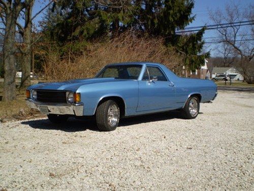 1972 chevrolet el camino hot rod street rod classic show car pickup not a rat