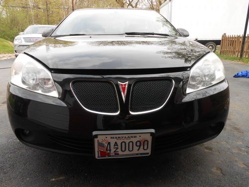 2007 pontiac g6 gt sedan 4-door 3.5l