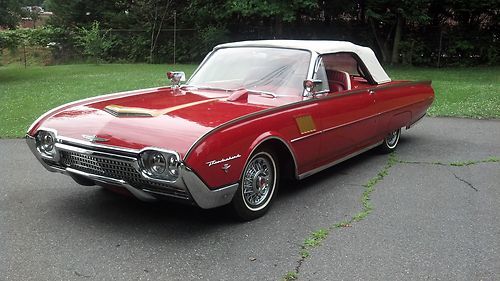 1962 ford thunderbird base convertible 2-door 6.4l