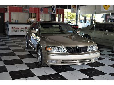 2000 infiniti q45 anniversary edition*fl car*2 owners*86k*sunroof*warranty*mint*