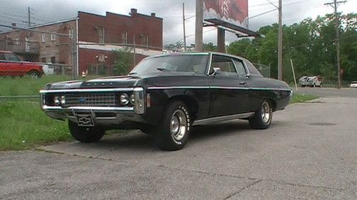 1969 impala two door 350 v8 lots of chrome