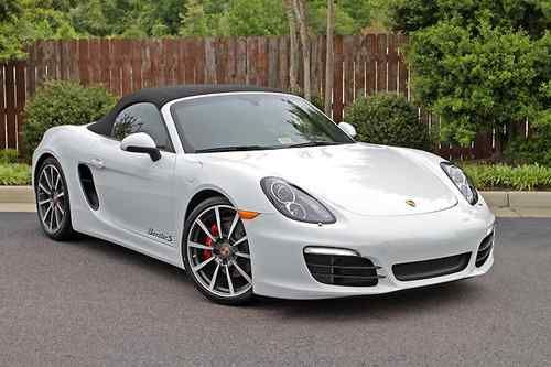 2013 porsche boxster s, white, pdk automatic, navigation, brand new model