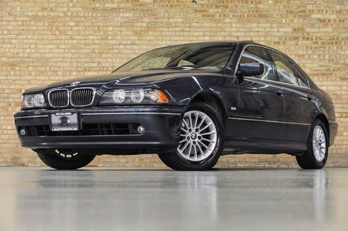 2002 bmw 540i sedan! navigation! cold weather! premium sound! clean!