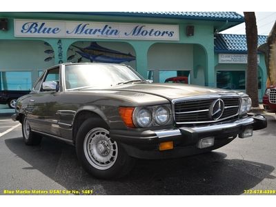 Very clean strong running classic 1984 mercedes 380sl 3.8l convertible am/fm/cd