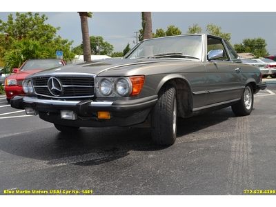 VERY CLEAN STRONG RUNNING Classic 1984 Mercedes 380SL 3.8L Convertible AM/FM/CD, image 3