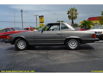 VERY CLEAN STRONG RUNNING Classic 1984 Mercedes 380SL 3.8L Convertible AM/FM/CD, image 4