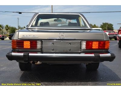VERY CLEAN STRONG RUNNING Classic 1984 Mercedes 380SL 3.8L Convertible AM/FM/CD, image 6