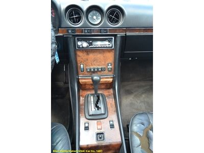 VERY CLEAN STRONG RUNNING Classic 1984 Mercedes 380SL 3.8L Convertible AM/FM/CD, image 13