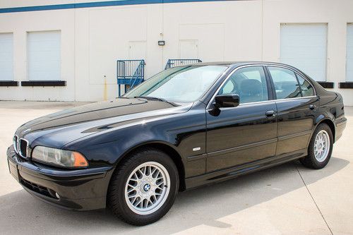 No reserve 77k miles 1 owner excellent service like new 03 01 528i 530i 540i