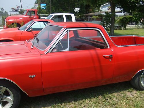 Vintage 1964 chevrolet el camino - runs and  drives - 350 engine and manual tran