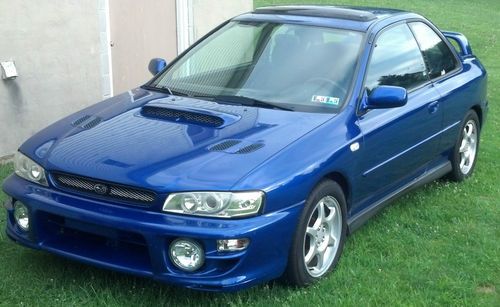 2000 subaru impreza rs coupe 2-door 2.5l