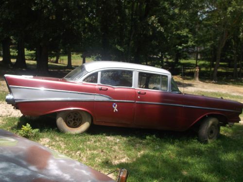 1957 chevrolet belair 210 4 door