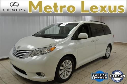 2011 toyota sienna xle limited