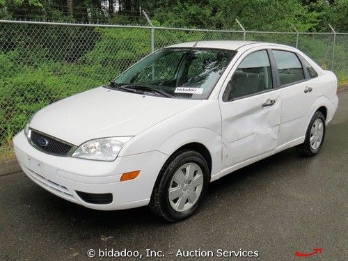 2007 ford focus sedan 2.0l i4 a/t power win/locks a/c 5 seat bidadoo