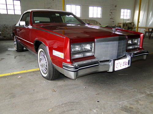 1985 cadillac eldorado biarritz convertible