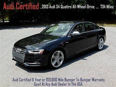 Audi certified, 100,000 mile warranty, s-tronic