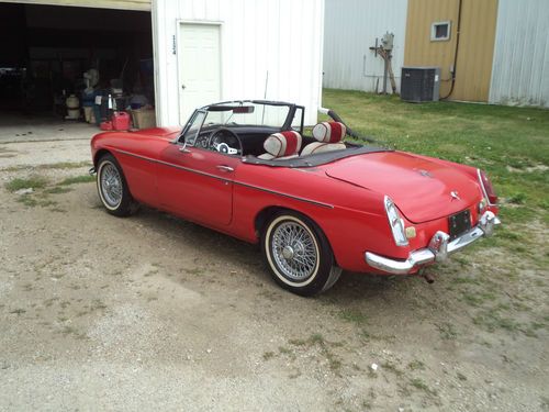 Rare 1969 MGB Roadster Sports Car Convertible and Hard Top, US $3,000.00, image 2