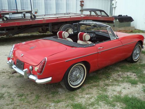 Rare 1969 MGB Roadster Sports Car Convertible and Hard Top, US $3,000.00, image 5