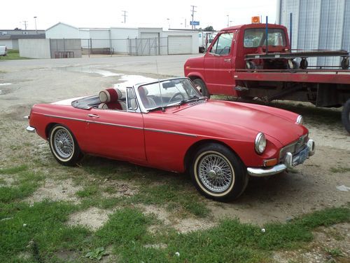 Rare 1969 MGB Roadster Sports Car Convertible and Hard Top, US $3,000.00, image 6