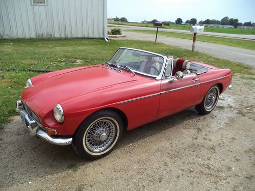 Rare 1969 MGB Roadster Sports Car Convertible and Hard Top, US $3,000.00, image 21