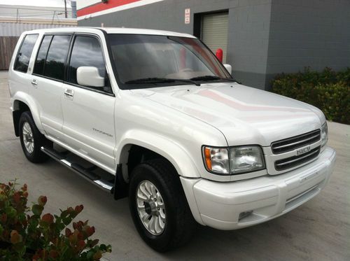 01 isuzu trooper limited - anniversary edition - 100% florida car - leather