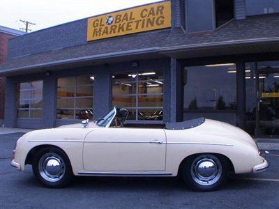 1957 porsche 356 speedster replica, built by intermecchanica, a show stopper!