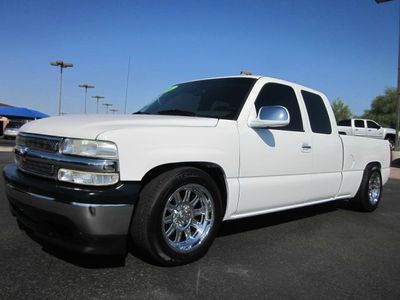 2002 CHEVROLET SILVERADO 1500 QUAD CAB CUSTOM LOWERED SPORT TRUCK-CLEAN-NICE!!, US $12,995.00, image 2