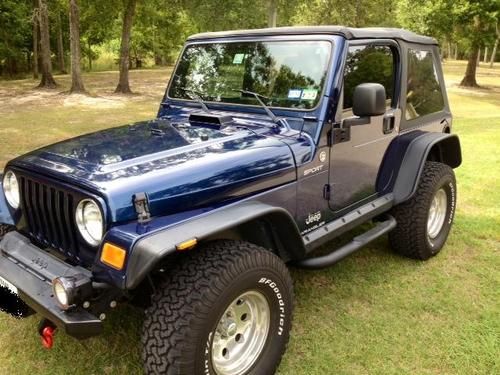 Jeep wrangler, sport, 4.0l, 6 cylinder, 4x4, automatic